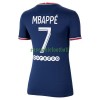 Maillot de Supporter Paris Saint-Germain Kylian Mbappé 7 Domicile 2021-22 Pour Femme